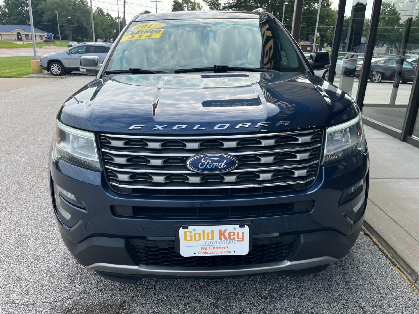 2017 Blue Ray Metallic Ford Explorer (1FM5K8D81HG) , located at 1633 W Kimberly, Davenport, IA, 52806, (563) 323-5341, 41.559456, -90.598732 - Photo#1