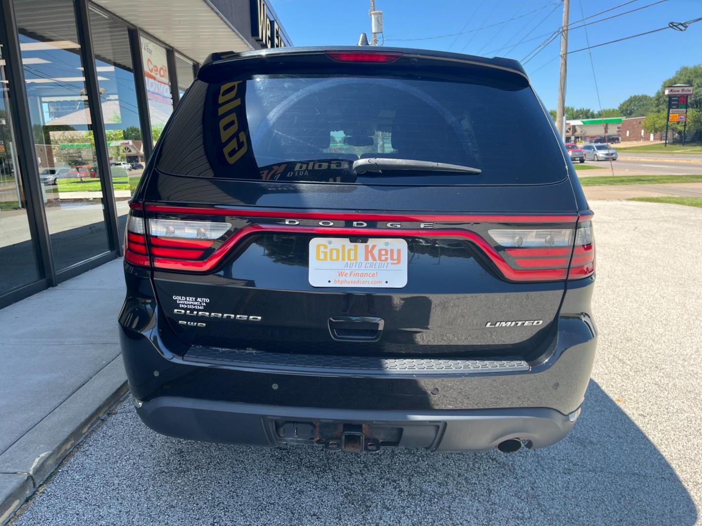 2015 Black Dodge Durango (1C4RDJDG2FC) , located at 1633 W Kimberly, Davenport, IA, 52806, (563) 323-5341, 41.559456, -90.598732 - Photo#4