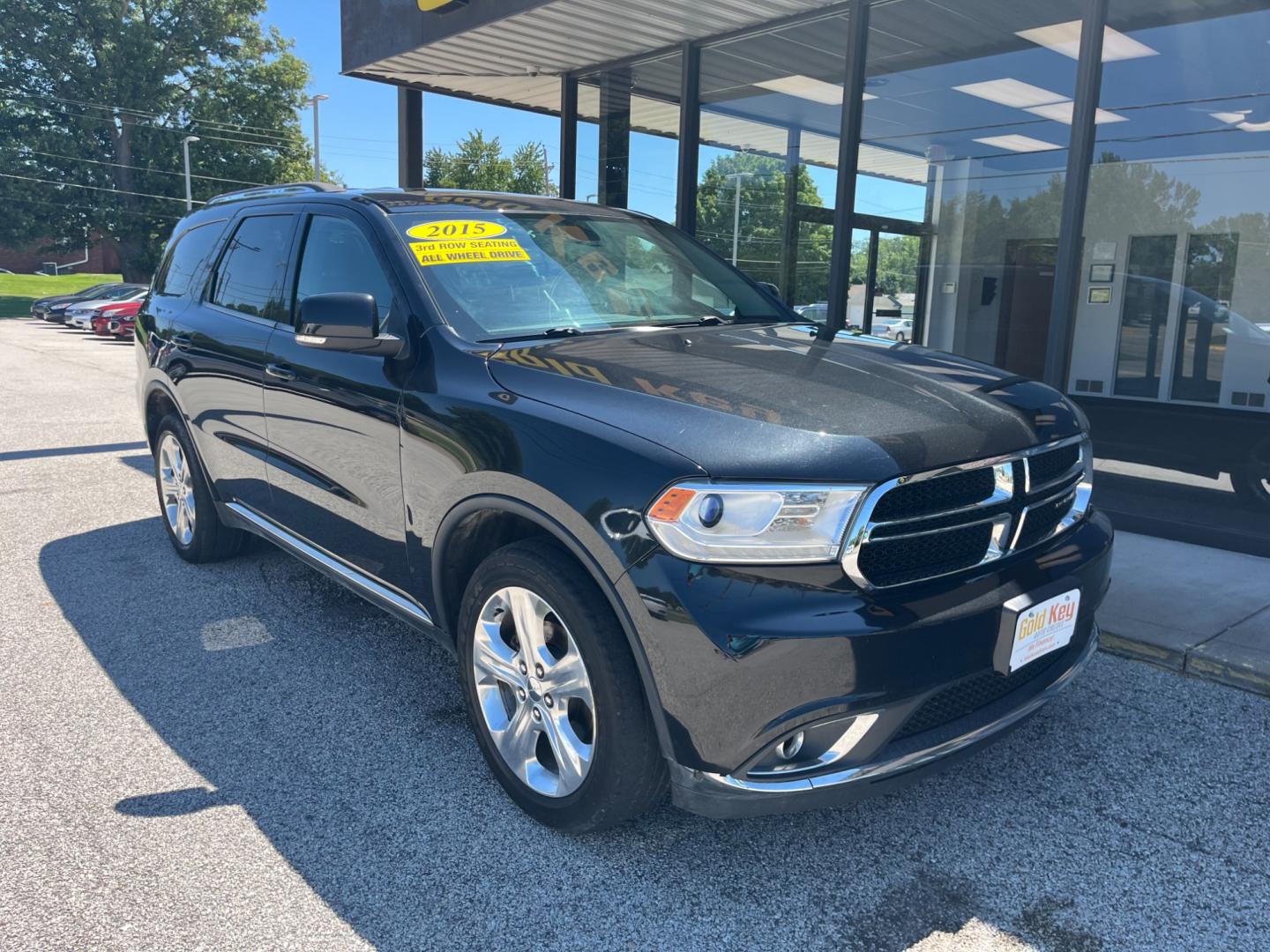 2015 Black Dodge Durango (1C4RDJDG2FC) , located at 1633 W Kimberly, Davenport, IA, 52806, (563) 323-5341, 41.559456, -90.598732 - Photo#2