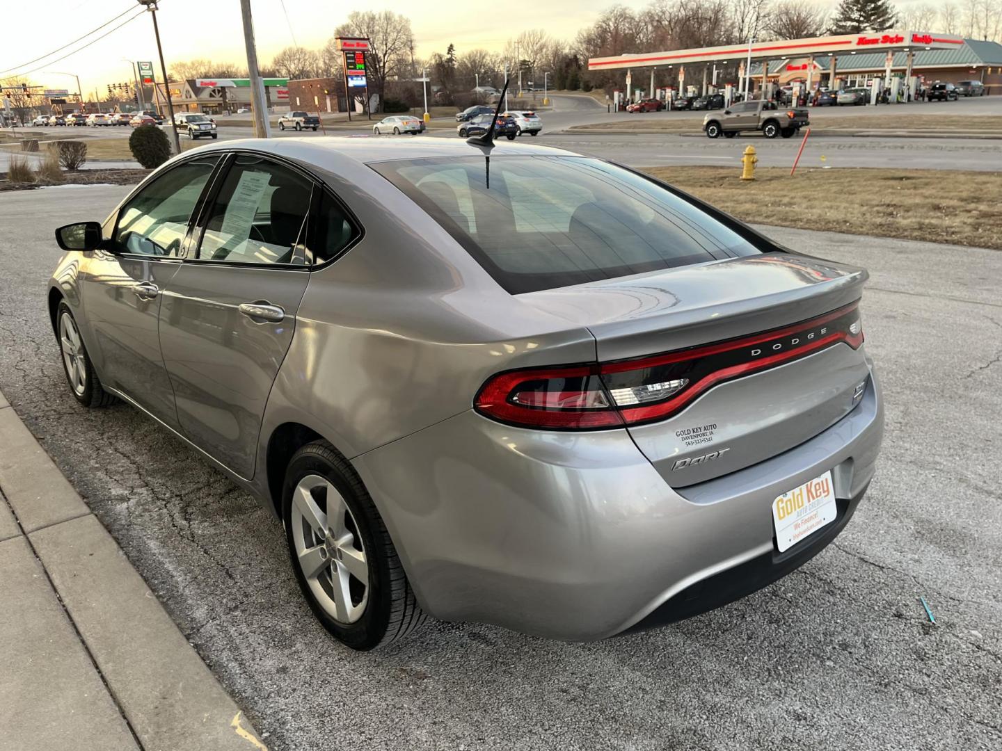 2016 Dodge Dart SXT (1C3CDFBA5GD) with an 2.0L L4 DOHC 16V TURBO engine, located at 1633 W Kimberly, Davenport, IA, 52806, (563) 323-5341, 41.559456, -90.598732 - Photo#3