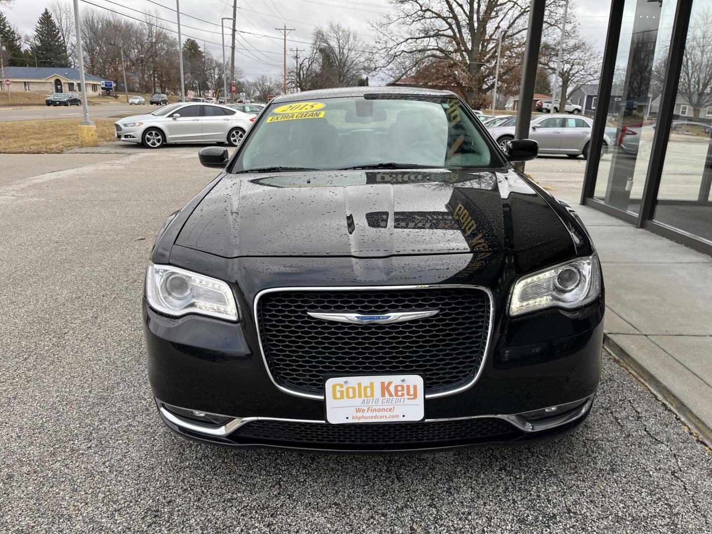 2015 Black Chrysler 300 LTD Limited (2C3CCAAG6FH) , Auto transmission, located at 1633 W Kimberly, Davenport, IA, 52806, (563) 323-5341, 41.559456, -90.598732 - Photo#1