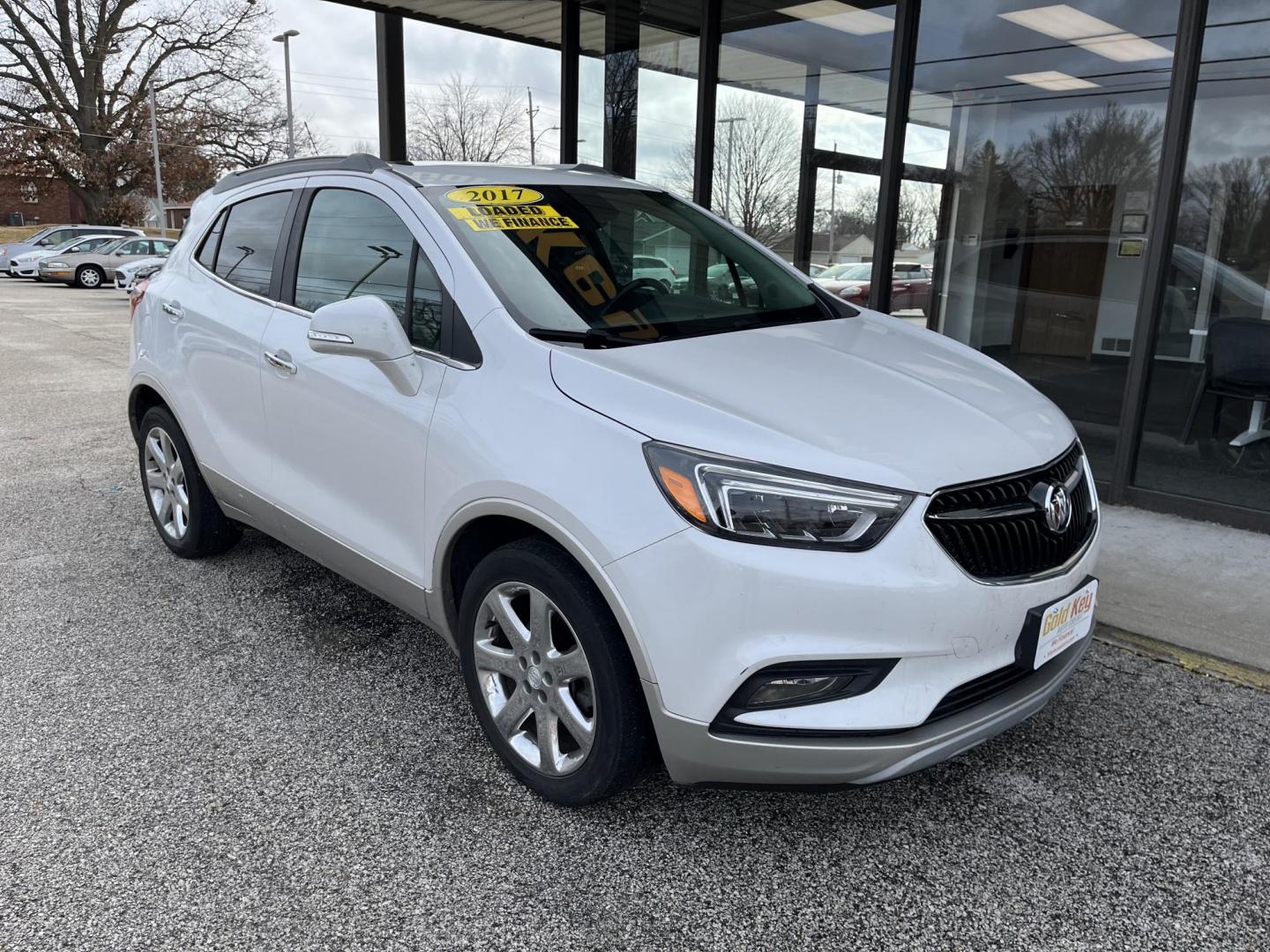 2017 White Buick Encore Unknown (KL4CJCSB2HB) , Auto transmission, located at 1633 W Kimberly, Davenport, IA, 52806, (563) 323-5341, 41.559456, -90.598732 - Photo#2