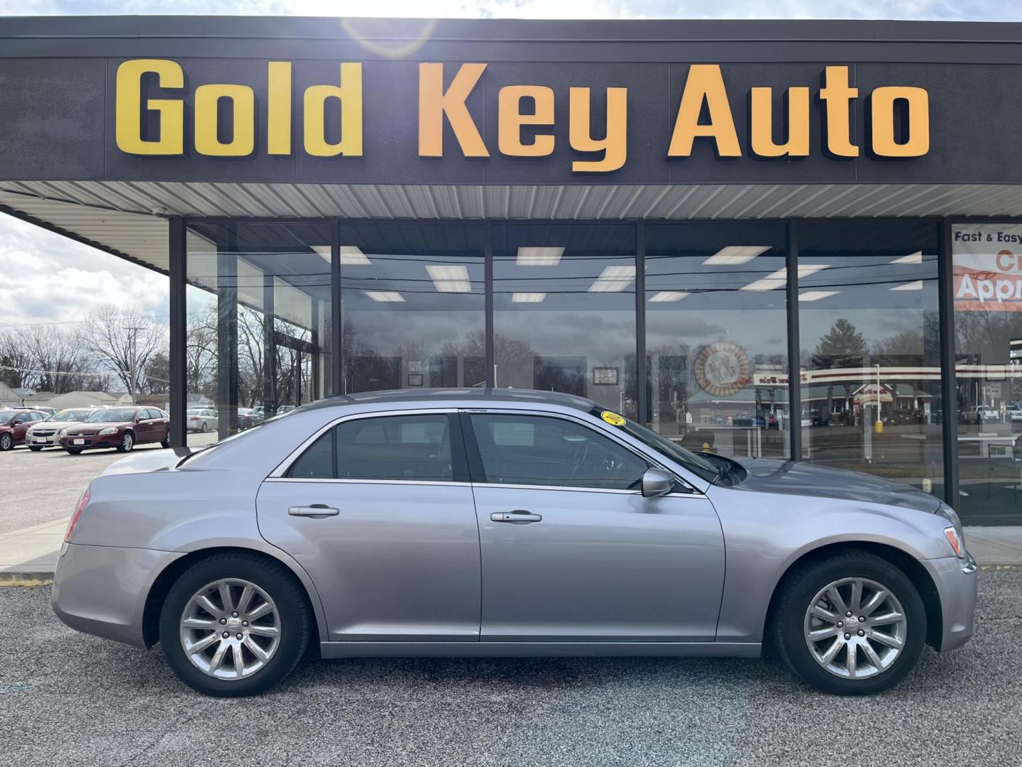 2014 Chrysler 300 RWD (2C3CCAAG2EH) with an 3.6L V6 SOHC 24V engine, 8-Speed Automatic transmission, located at 1633 W Kimberly, Davenport, IA, 52806, (563) 323-5341, 41.559456, -90.598732 - Photo#0