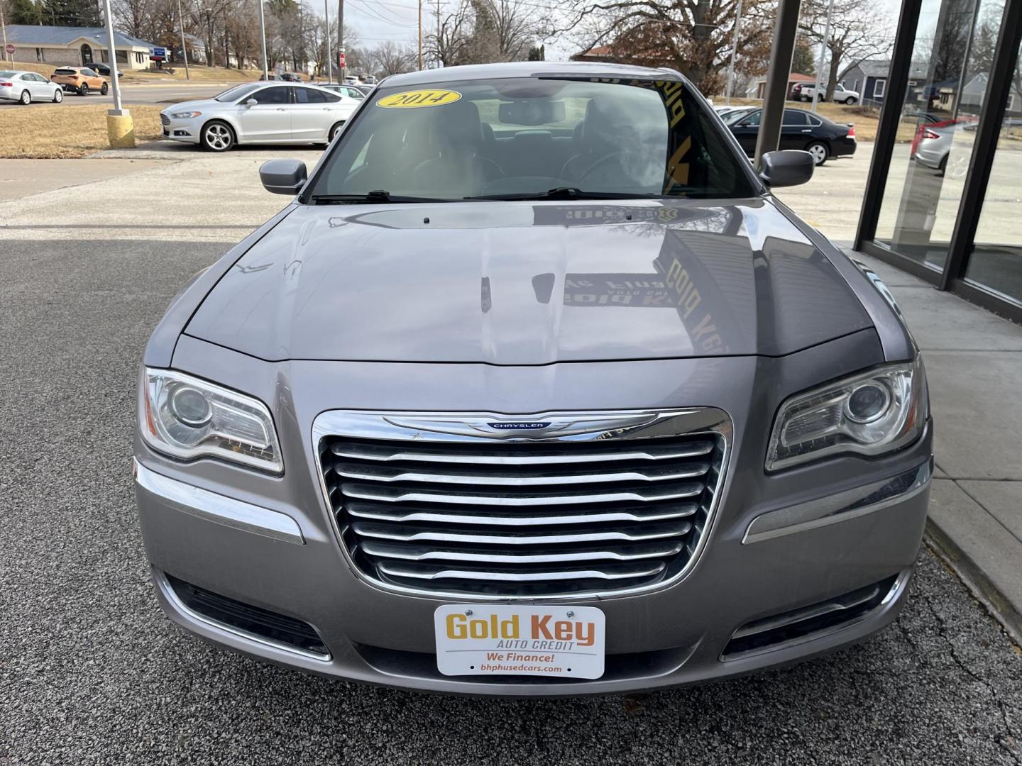 2014 Chrysler 300 RWD (2C3CCAAG2EH) with an 3.6L V6 SOHC 24V engine, 8-Speed Automatic transmission, located at 1633 W Kimberly, Davenport, IA, 52806, (563) 323-5341, 41.559456, -90.598732 - Photo#1