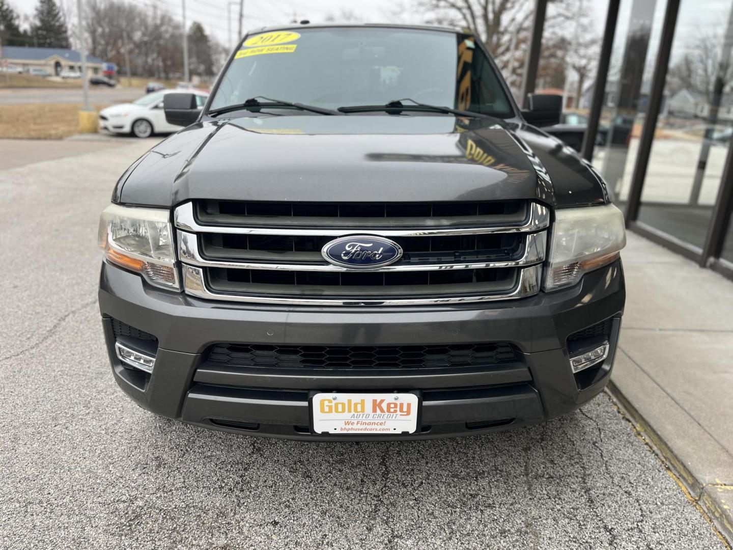 2017 Granite Crystal Met Ford Expedition EL King Ranch 2WD (1FMJK1HT9HE) with an 3.5L V6 DOHC 24V FFV engine, 6A transmission, located at 1633 W Kimberly, Davenport, IA, 52806, (563) 323-5341, 41.559456, -90.598732 - Photo#1