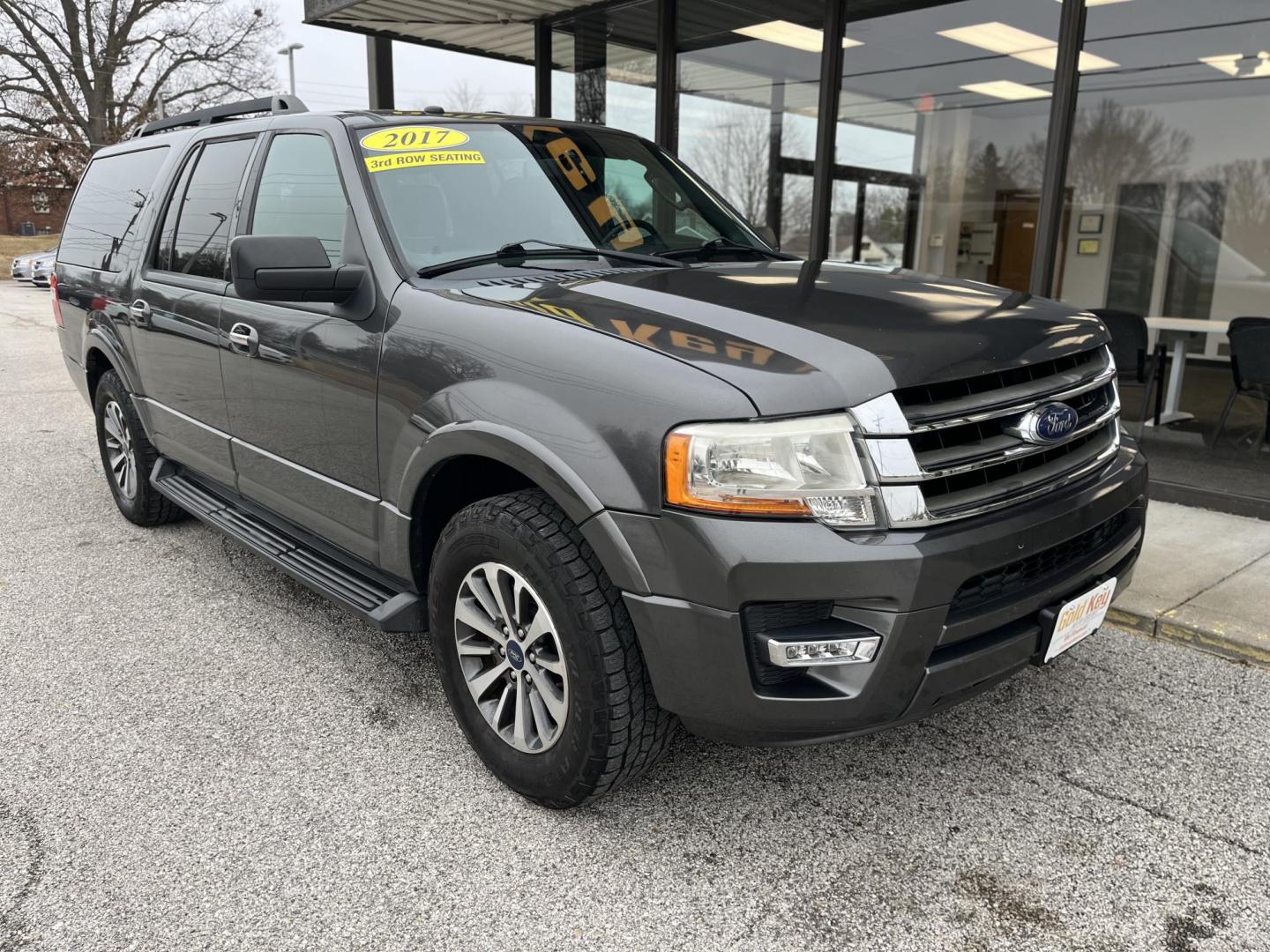 2017 Granite Crystal Met Ford Expedition EL King Ranch 2WD (1FMJK1HT9HE) with an 3.5L V6 DOHC 24V FFV engine, 6A transmission, located at 1633 W Kimberly, Davenport, IA, 52806, (563) 323-5341, 41.559456, -90.598732 - Photo#2