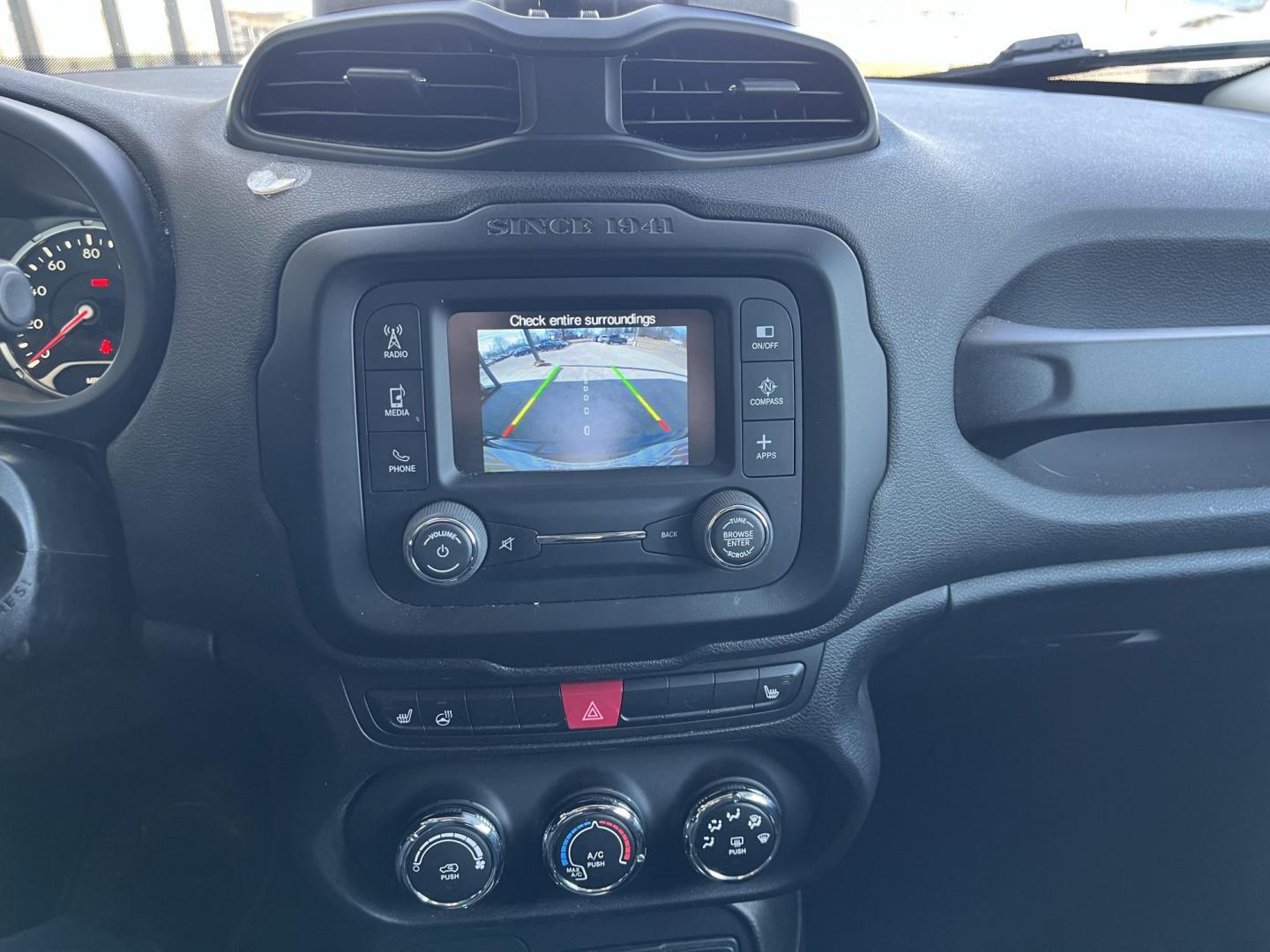 2016 Jetset Blue Jeep Renegade Latitude (ZACCJBBT0GP) with an MultiAir 1.4L I-4 variable valve control engine, located at 1633 W Kimberly, Davenport, IA, 52806, (563) 323-5341, 41.559456, -90.598732 - Photo#7