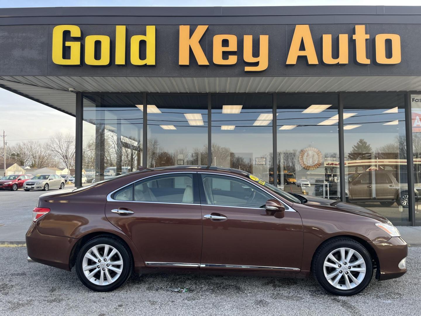 2010 Bronze Lexus ES 350 Luxury (JTHBK1EGXA2) , located at 1633 W Kimberly, Davenport, IA, 52806, (563) 323-5341, 41.559456, -90.598732 - Photo#0