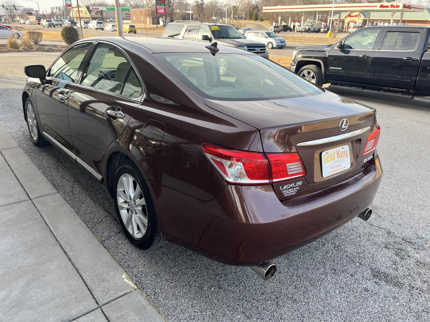 2010 Bronze Lexus ES 350 Luxury (JTHBK1EGXA2) , located at 1633 W Kimberly, Davenport, IA, 52806, (563) 323-5341, 41.559456, -90.598732 - Photo#3