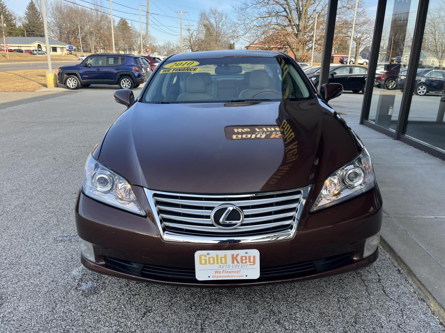 2010 Bronze Lexus ES 350 Luxury (JTHBK1EGXA2) , located at 1633 W Kimberly, Davenport, IA, 52806, (563) 323-5341, 41.559456, -90.598732 - Photo#1