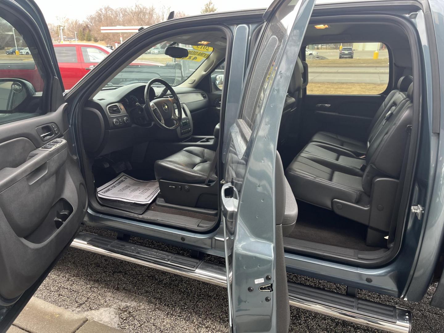 2013 Blue Granite Metallic Chevrolet Silverado 1500 LTZ (3GCPKTE77DG) with an Vortec 5.3L V-8 variable valve control engine, located at 1633 W Kimberly, Davenport, IA, 52806, (563) 323-5341, 41.559456, -90.598732 - Photo#7